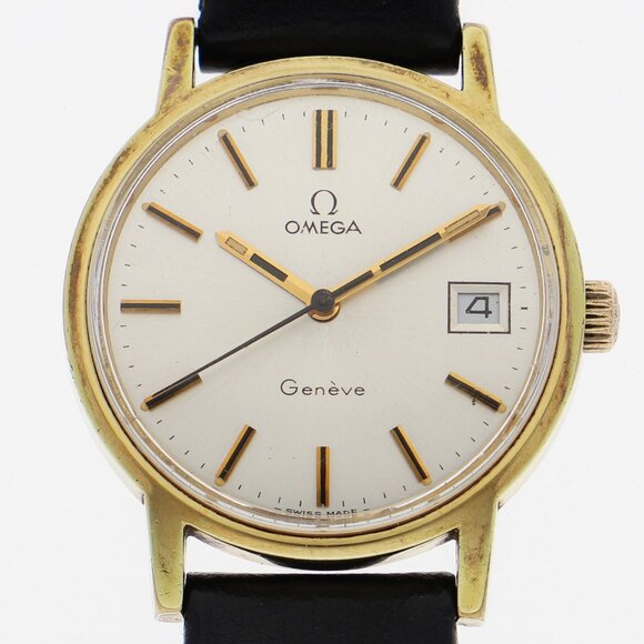 OMEGA Watches 136.0098 Stainless Steel/leather Hand Winding - Picture 1 of 7